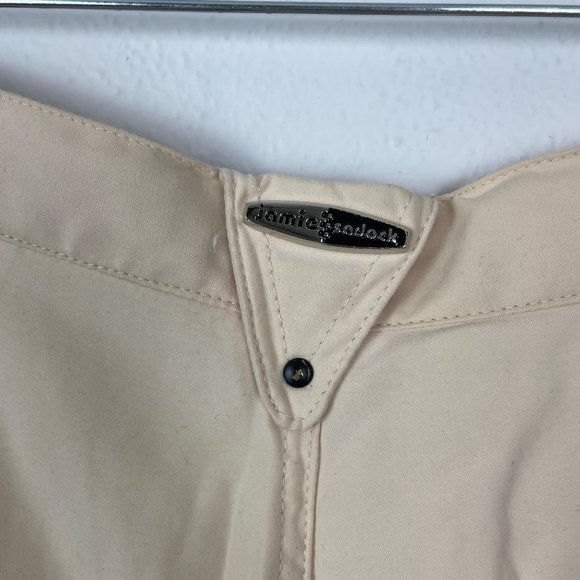 Jamie Sadock Longer Pale Yellow Golf Shorts - Picture 9 of 12